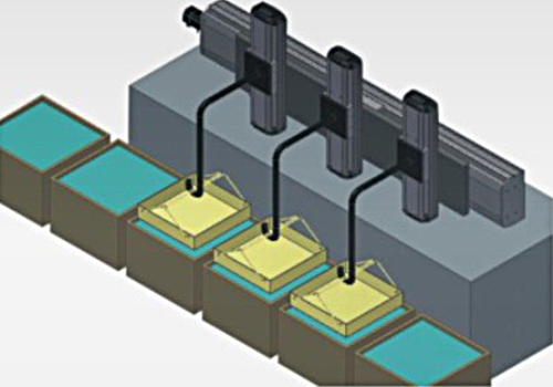 直线模组应用于表面处理移动装置