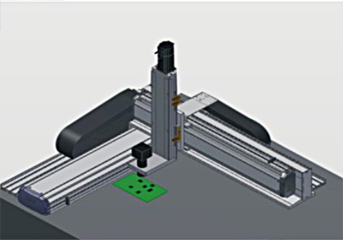 悬臂式工业机械手应用于CCD影像视觉检查装置