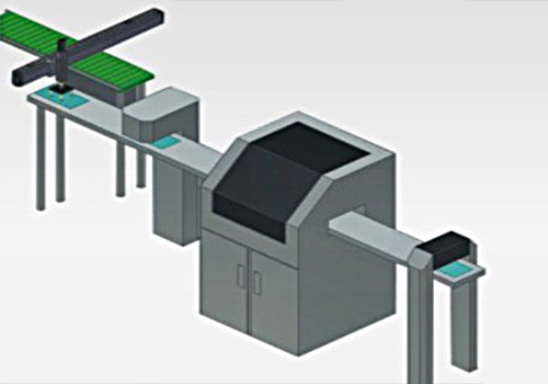 XZ轴电动滑台应用于电路板生产线搬送装置