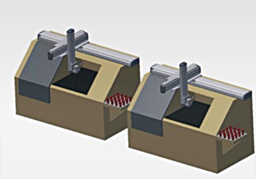 直线模组应用于工具横加工件取放装置
