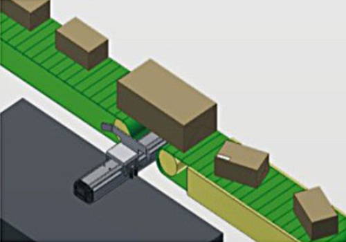 直线滑台应用于包装整列装置